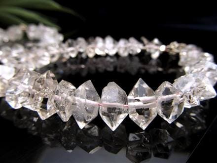 オイルインクォーツ 石油入り水晶 ブレスレット パキスタン産 ライモナイト