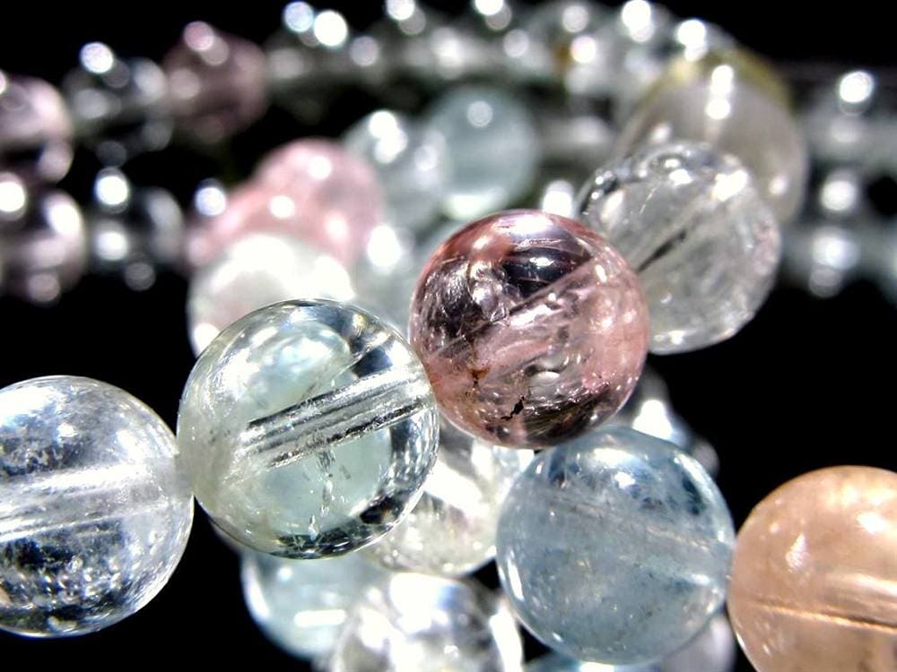 ベリル 緑柱石 ブレスレット beryl アクアマリン