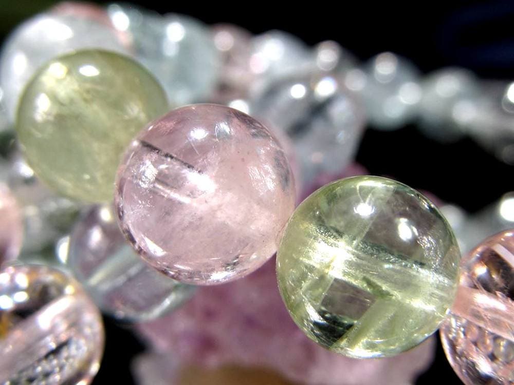 ベリル 緑柱石 ブレスレット beryl アクアマリン