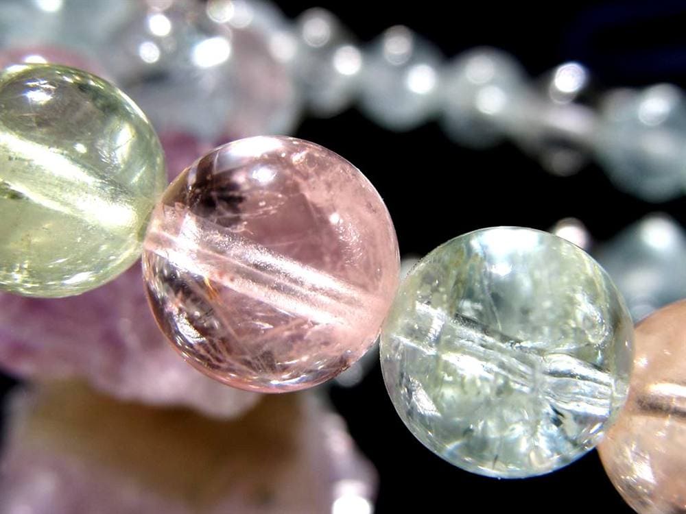 ベリル 緑柱石 ブレスレット beryl アクアマリン