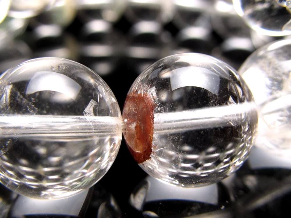 クォーツインクォーツ ブレスレット マニフェストクォーツ 貫入水晶 クリスタル