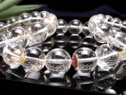 クォーツインクォーツ ブレスレット マニフェストクォーツ 貫入水晶 クリスタル