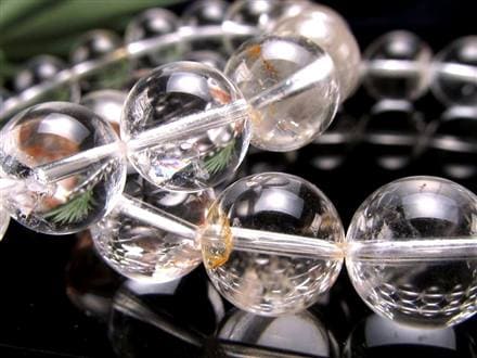 クォーツインクォーツ ブレスレット マニフェストクォーツ 貫入水晶 クリスタル