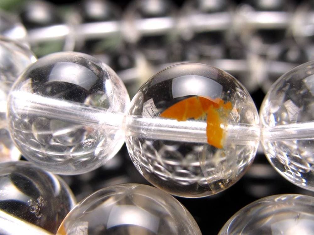 クォーツインクォーツ ブレスレット マニフェストクォーツ 貫入水晶 クリスタル