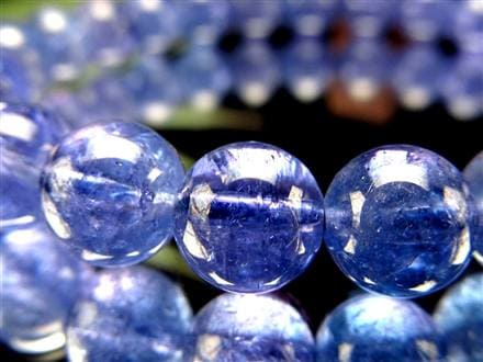 タンザナイト ブレスレット 誕生石 ブルーゾイサイト 宝石