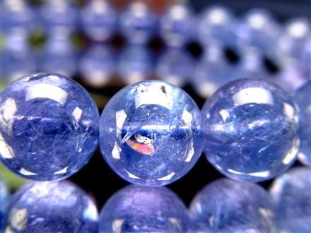 タンザナイト ブレスレット 誕生石 ブルーゾイサイト 宝石