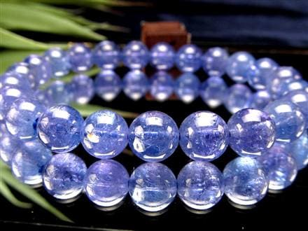 タンザナイト ブレスレット 誕生石 ブルーゾイサイト 宝石