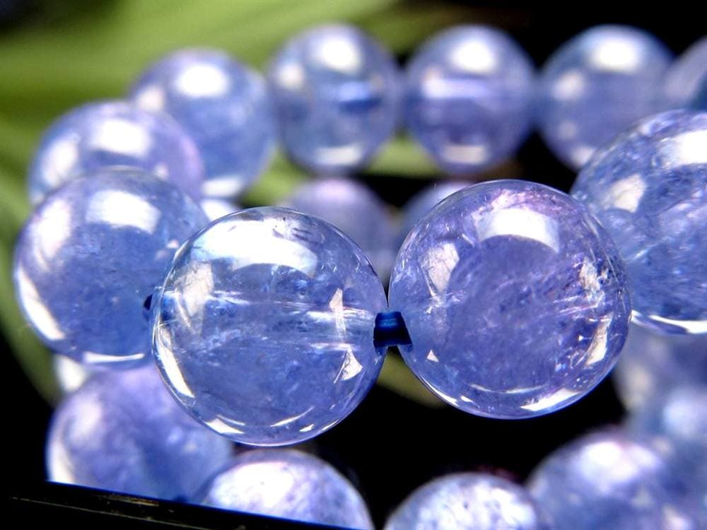 タンザナイト ブレスレット 誕生石 ブルーゾイサイト 宝石