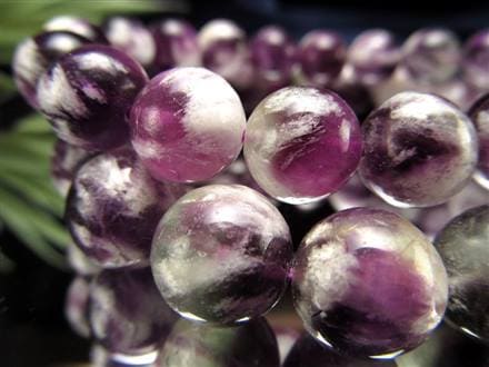 フローライト ブレスレット 石花蛍石 エンジェルフェザーフローライト 天然石