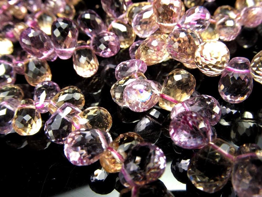 アメジスト＆シトリンブレスレット