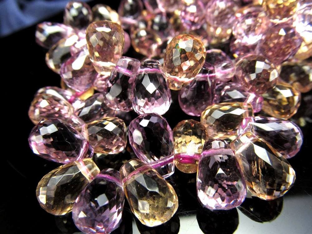 アメジスト＆シトリンブレスレット