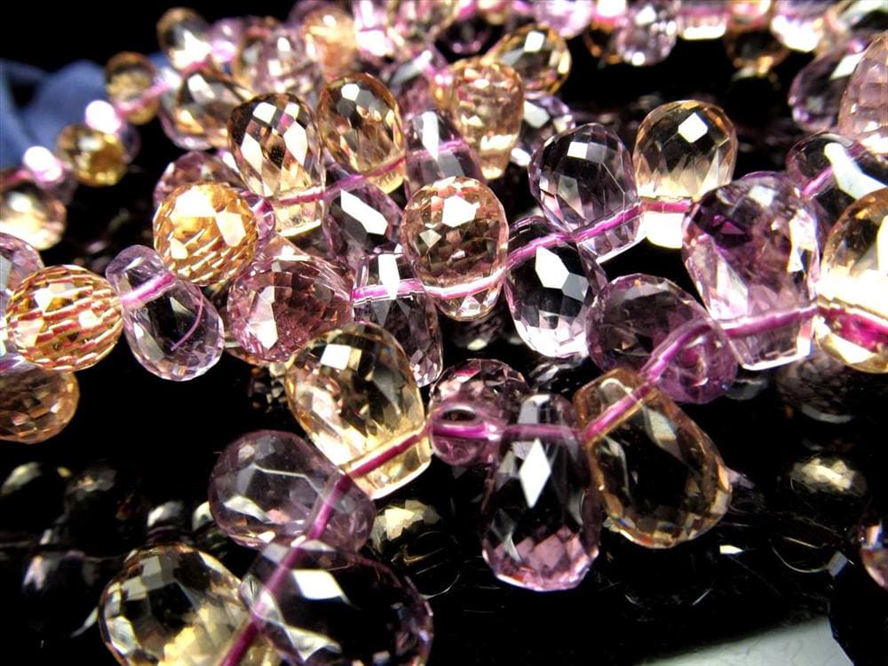 アメジスト＆シトリンブレスレット