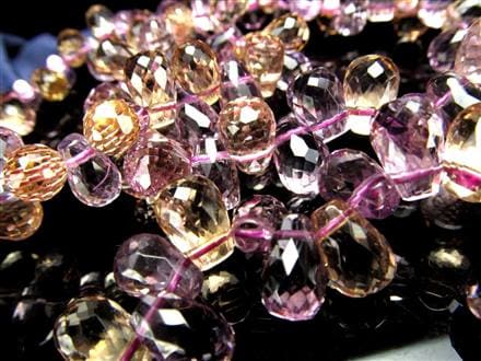 アメジスト＆シトリンブレスレット