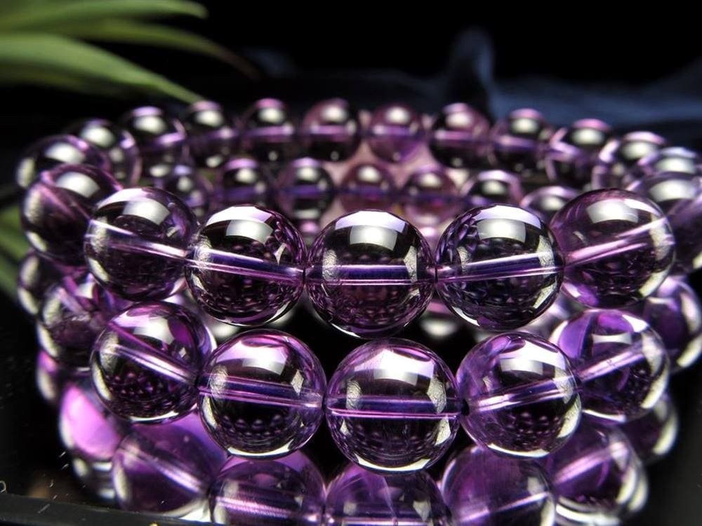 アメジスト 紫水晶 2月の誕生石 ブレスレット ブラジル産