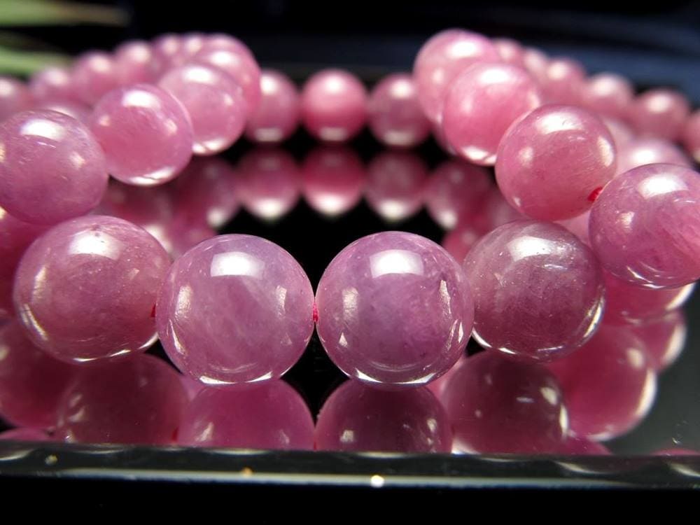 サファイア ブレスレット コランダム 9月の誕生石 パープルサファイア