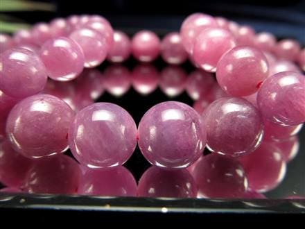 サファイア ブレスレット コランダム 9月の誕生石 パープルサファイア