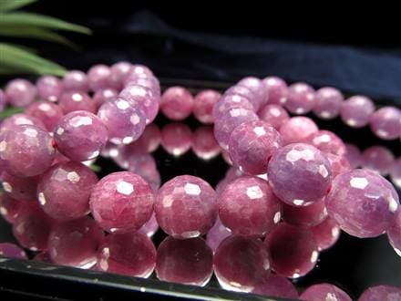 サファイア ブレスレット コランダム 9月の誕生石 パープルサファイア