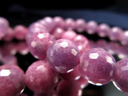 サファイア ブレスレット コランダム 9月の誕生石 パープルサファイア