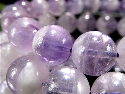 アメジスト ファントム 幻影紫水晶 ブレスレット ラベンダー