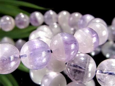 アメジスト ファントム 幻影紫水晶 ブレスレット ラベンダー