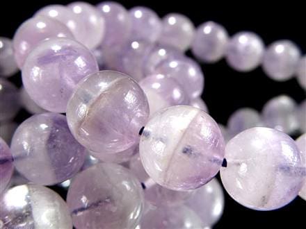 アメジスト ファントム 幻影紫水晶 ブレスレット ラベンダー
