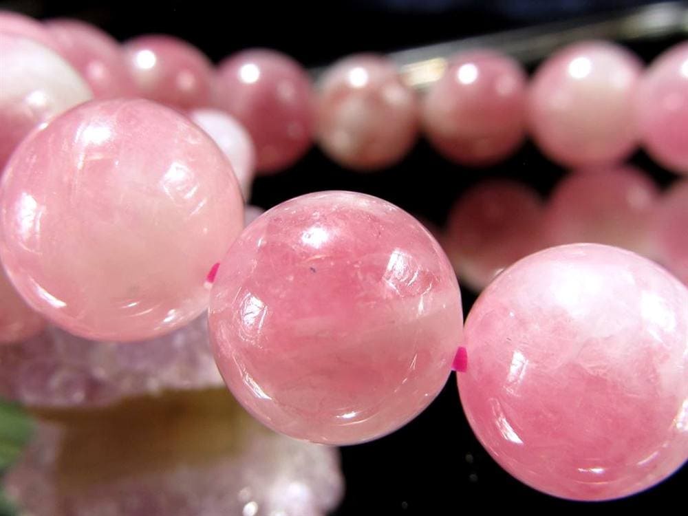 トルマリン ルベライト ピンクトルマリン 水晶 ブレスレット