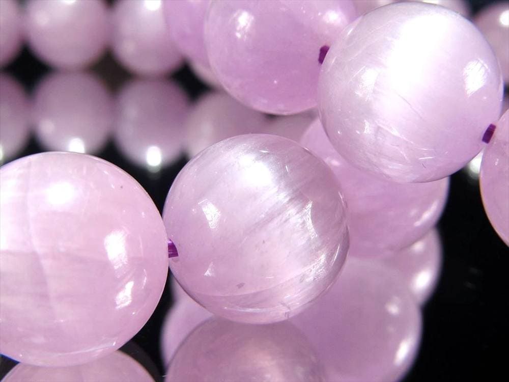 クンツァイト ブレスレット リチア輝石 キャッツアイ 天然石