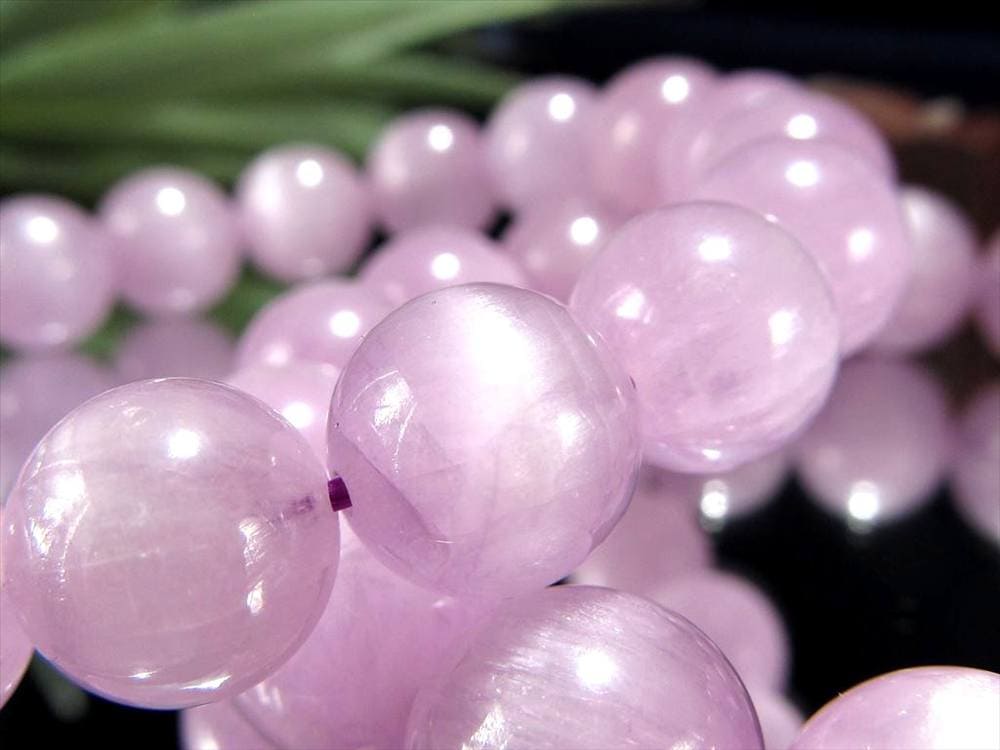 クンツァイト ブレスレット リチア輝石 キャッツアイ 天然石