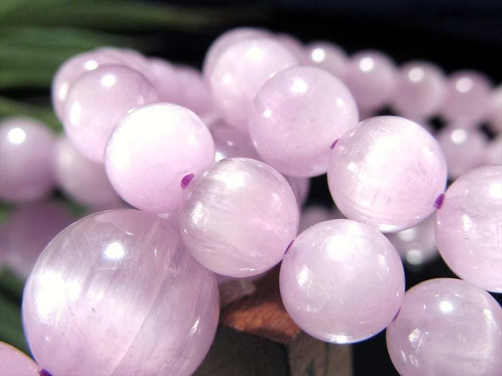 クンツァイト ブレスレット リチア輝石 キャッツアイ 天然石