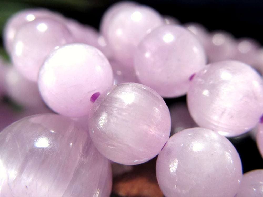 クンツァイト ブレスレット リチア輝石 キャッツアイ 天然石