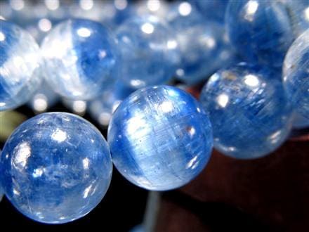 カイヤナイト 藍晶石 ブレスレット カヤナイト 天然石