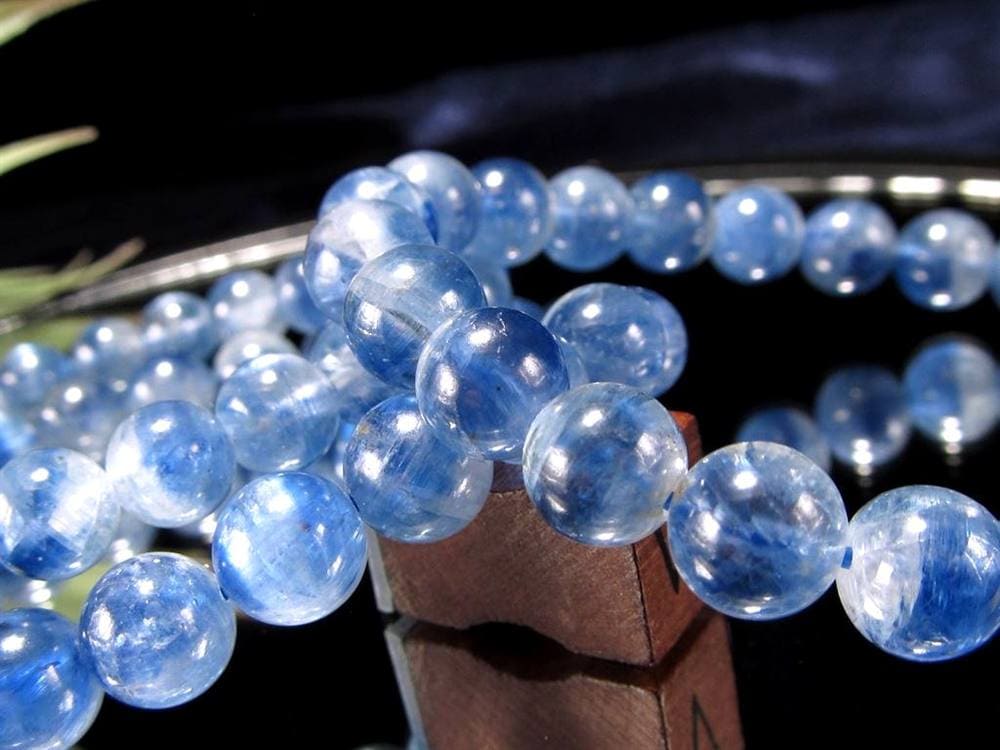 カイヤナイト 藍晶石 ブレスレット カヤナイト 天然石