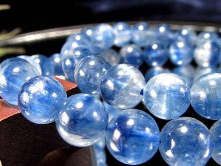 カイヤナイト 藍晶石 ブレスレット カヤナイト 天然石