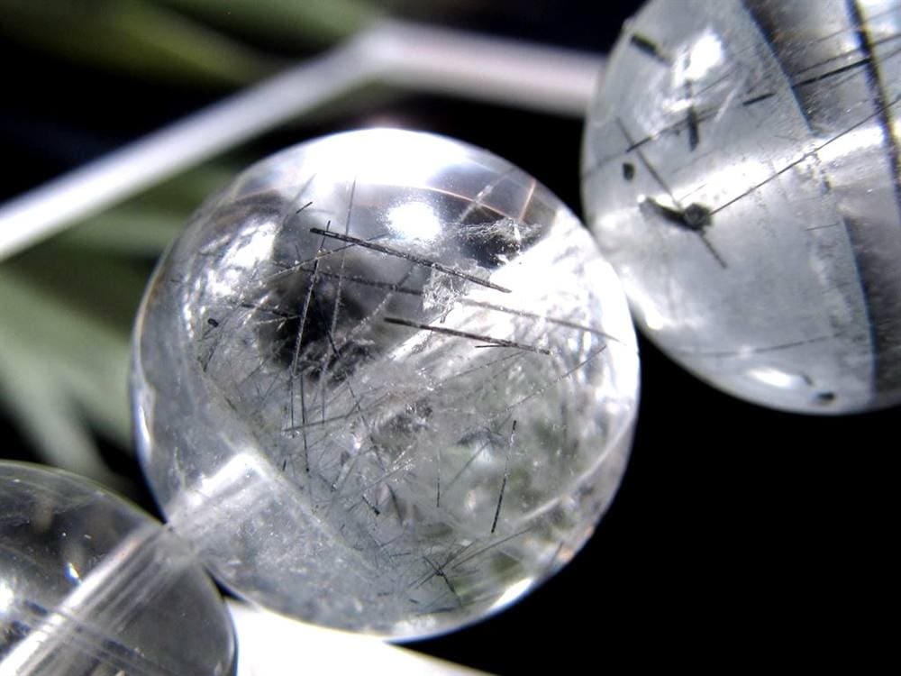 ブルールチル ファントム アクチノライト インディゴライトトルマリン サゲニティック