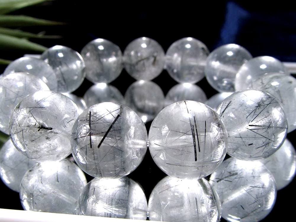 ブルールチル ファントム アクチノライト インディゴライトトルマリン サゲニティック