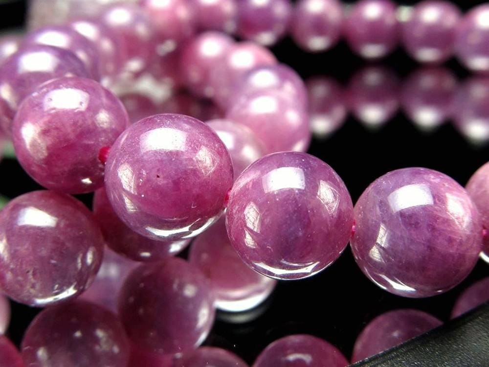 サファイア ブレスレット コランダム 9月の誕生石 パープルサファイア