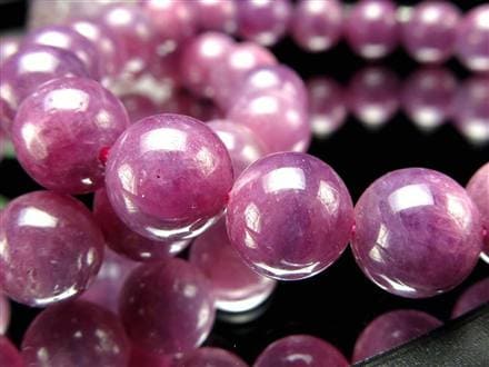 サファイア ブレスレット コランダム 9月の誕生石 パープルサファイア