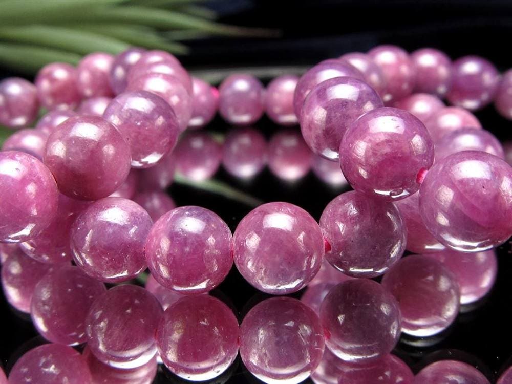 サファイア ブレスレット コランダム 9月の誕生石 パープルサファイア