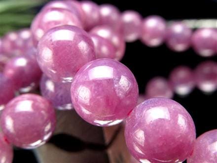 サファイア ブレスレット コランダム 9月の誕生石 パープルサファイア