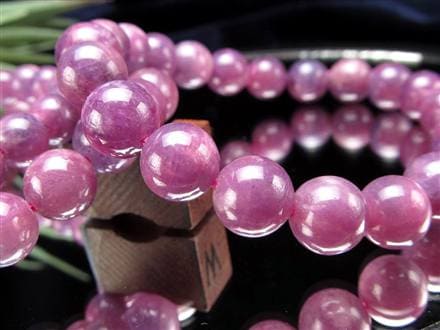 サファイア ブレスレット コランダム 9月の誕生石 パープルサファイア