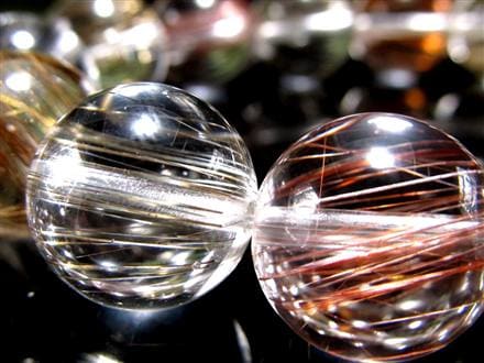 MIXルチルクォーツ ブレスレット キャッツアイ ルチルクォーツ ラビットヘア