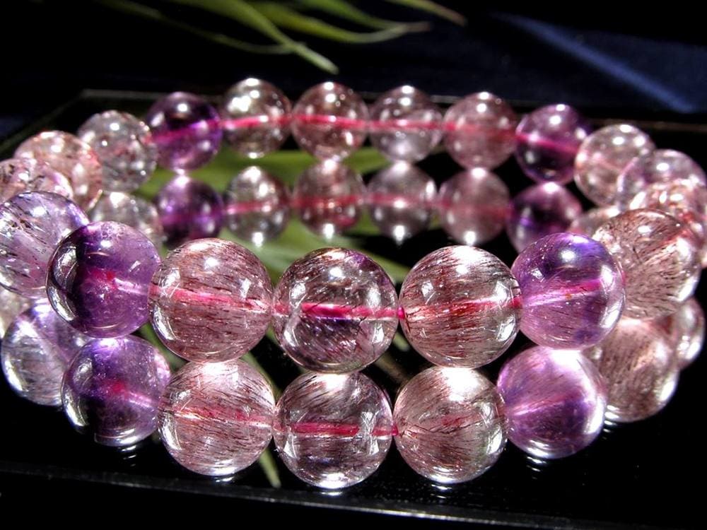 スーパーセブン ブレスレット ゲーサイト インクルージョン レピドクロサイト