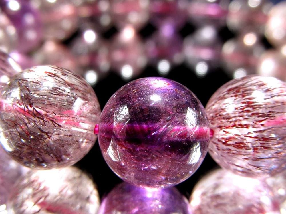 スーパーセブン ブレスレット ゲーサイト インクルージョン レピドクロサイト