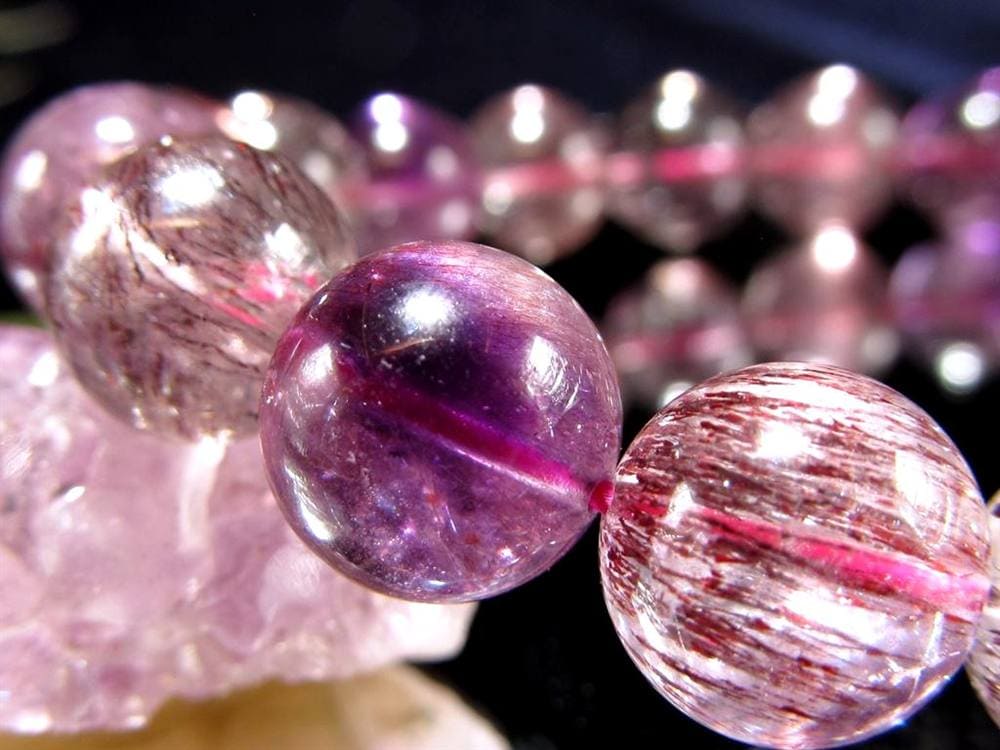 スーパーセブン ブレスレット ゲーサイト インクルージョン レピドクロサイト