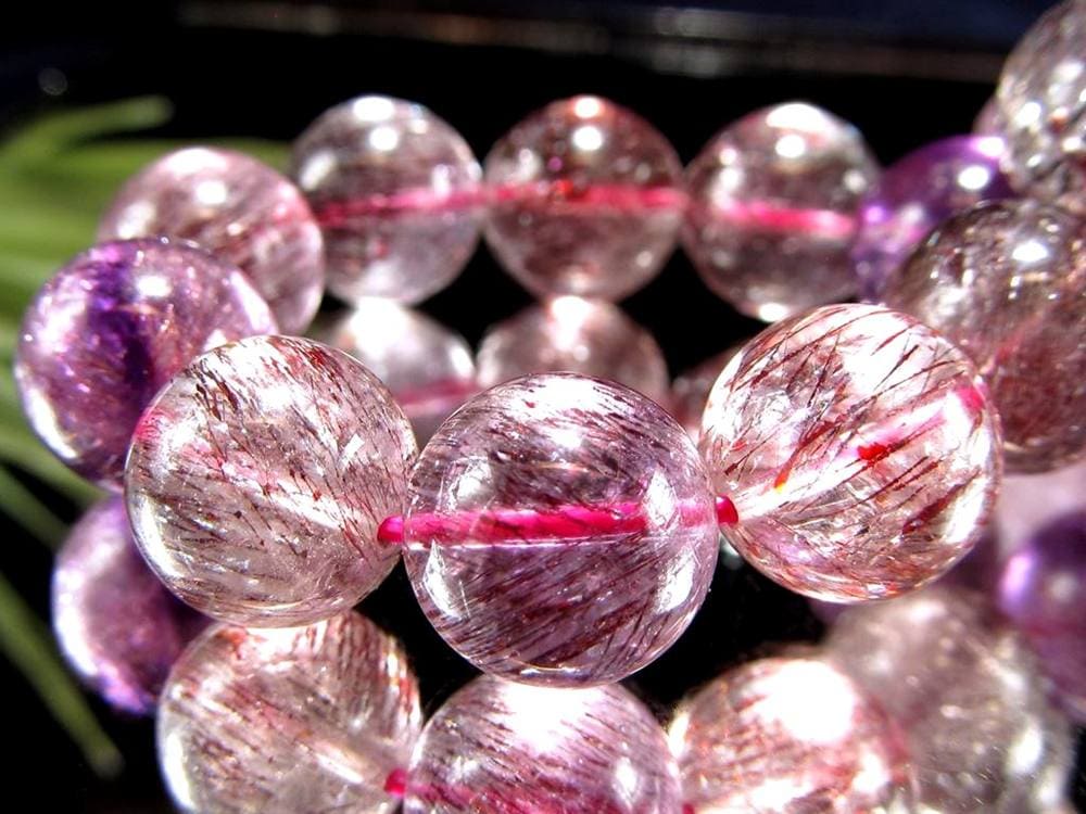 スーパーセブン ブレスレット ゲーサイト インクルージョン レピドクロサイト