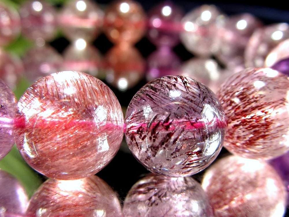 スーパーセブン ブレスレット ゲーサイト インクルージョン レピドクロサイト