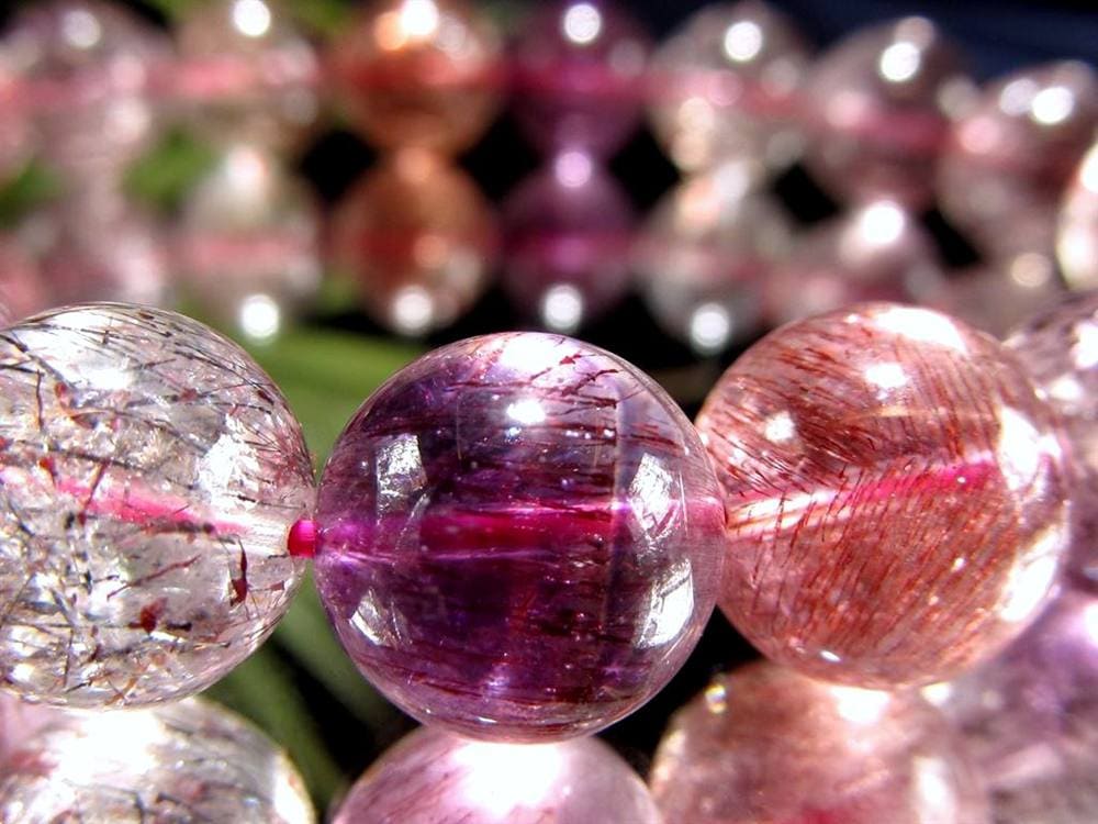 スーパーセブン ブレスレット ゲーサイト インクルージョン レピドクロサイト