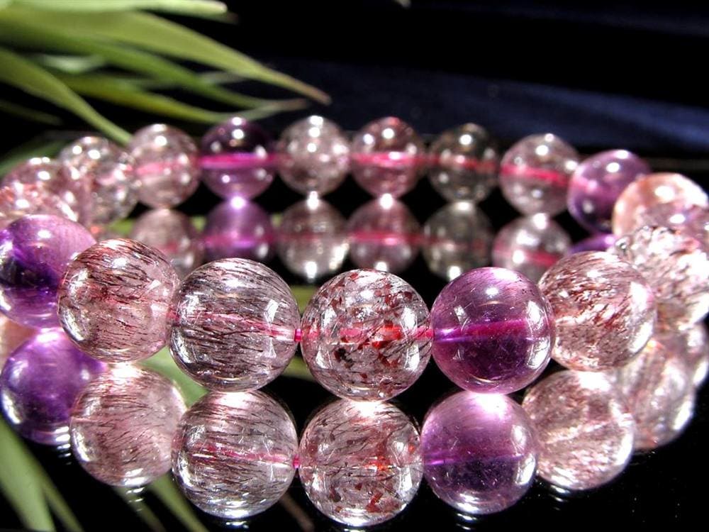 スーパーセブン ブレスレット ゲーサイト インクルージョン レピドクロサイト