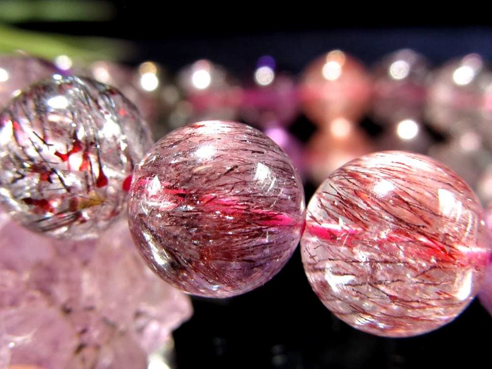 スーパーセブン ブレスレット ゲーサイト インクルージョン レピドクロサイト