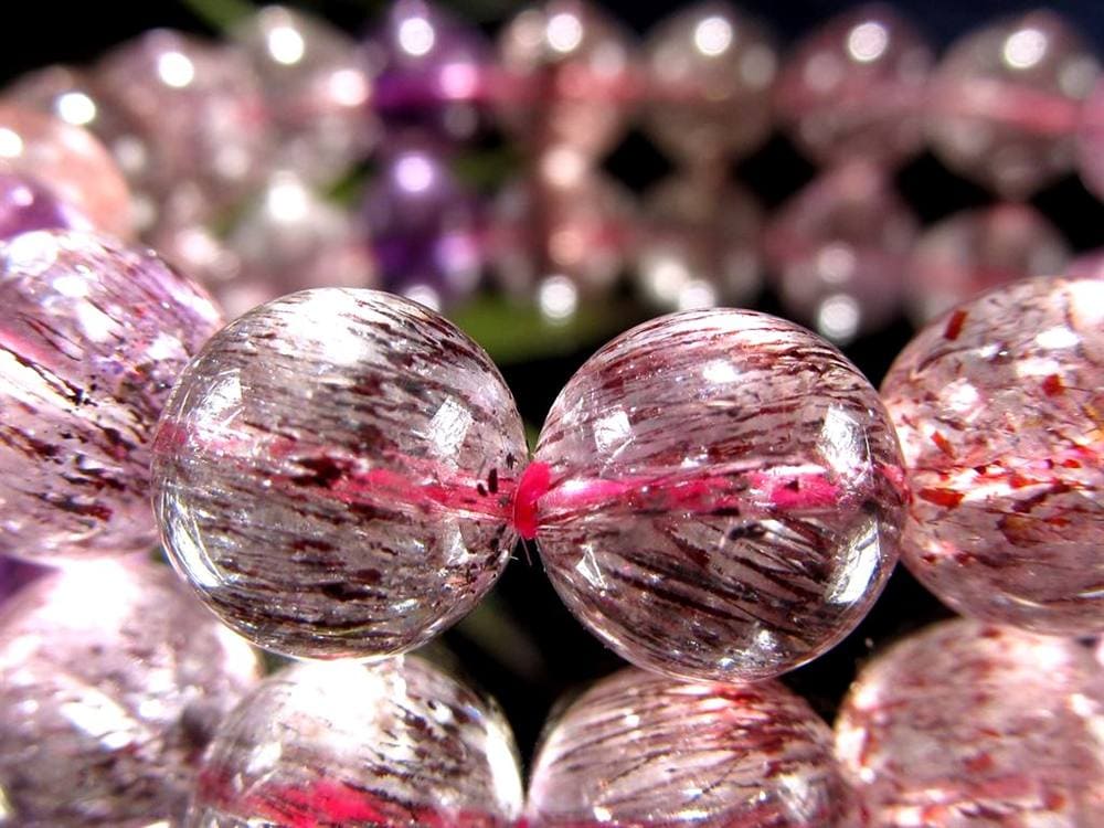 スーパーセブン ブレスレット ゲーサイト インクルージョン レピドクロサイト